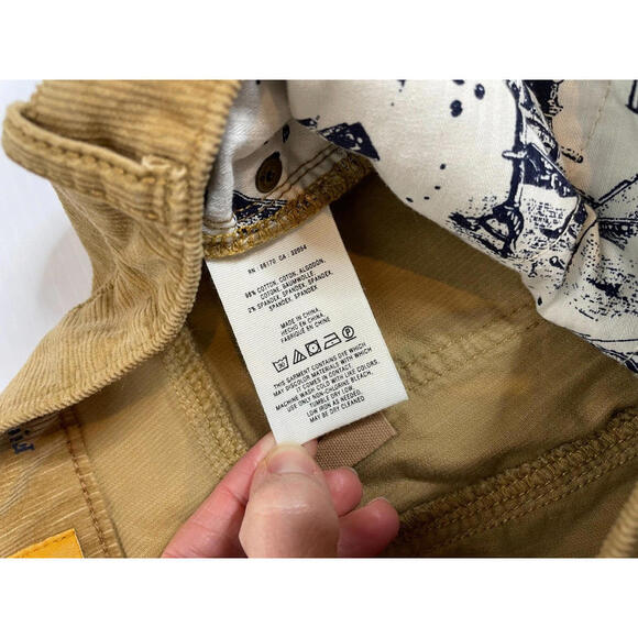 Anthropologie Pilcro & The Letterpress Stet Corduroy Skinny Leg Pants Womens 27 - Picture 7 of 7